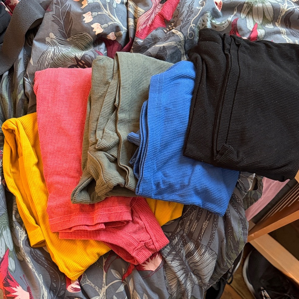 COPY Lot of (3) ribbed cotton nursing / pumping tank tops from Latched Mama